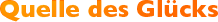 Quelle des Glücks Logo